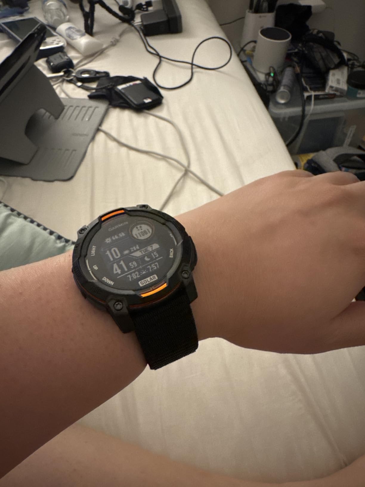 Garmin Instinct 3 Solar, Rugged GPS Smartwatch, 45mm, Black customer photo 2