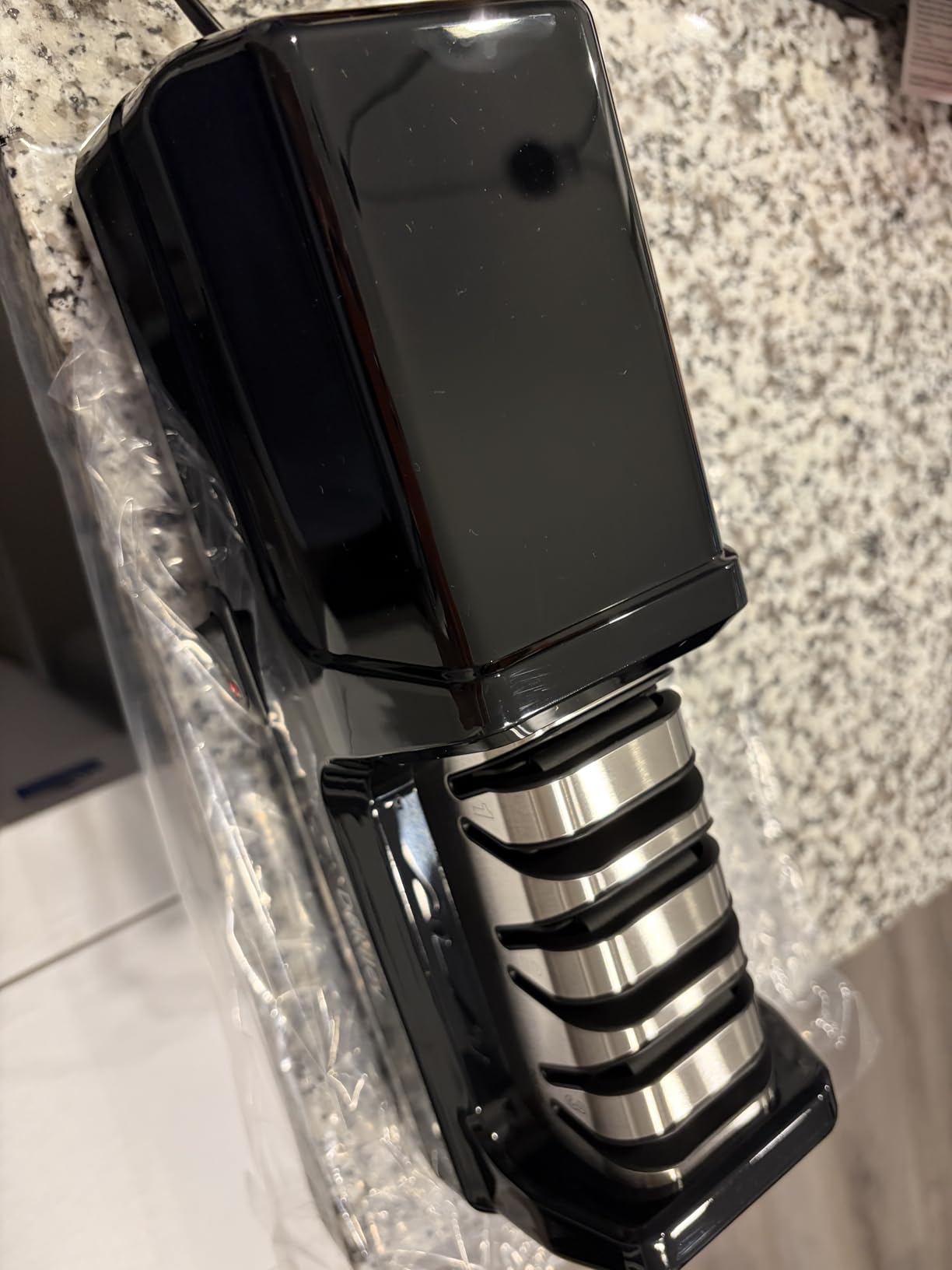 Electric Knife Sharpener for Kitchen,Sharpening, Restore&Polish Chef Knives customer photo 2