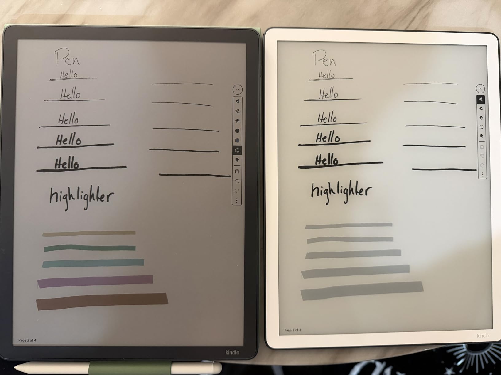 Amazon Kindle Scribe 32GB (newest model) — 11” paper-like display with front light — One notebook to replace them all — Write in notebooks, documents, and books. Includes Premium Pen - Graphite customer photo 2