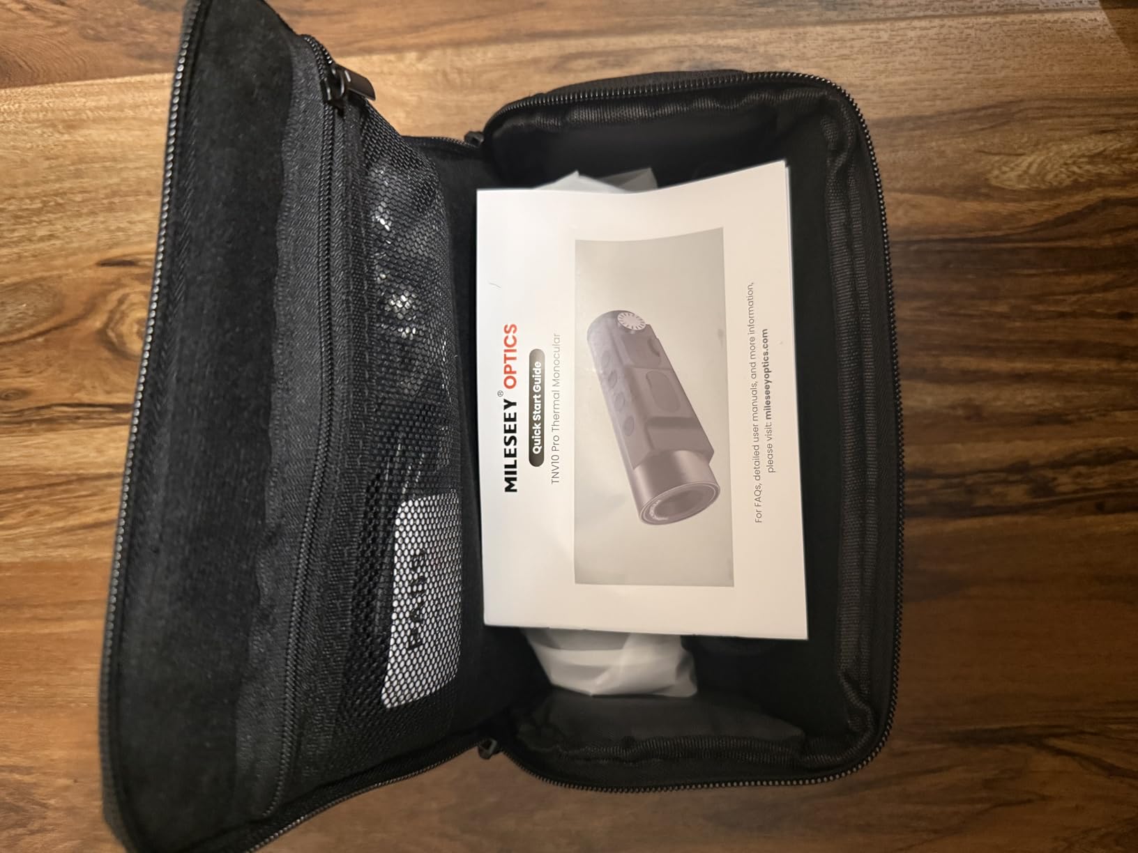 MiLESEEY TNV10PRO Thermal Monocular, 400x300 SR 320x240 IR Resolution, Aircraft Mg-Al Alloy, 13mm 50Hz Handheld Thermal Camera, Night Vision Imager, Hot Spot Tracking customer photo 2