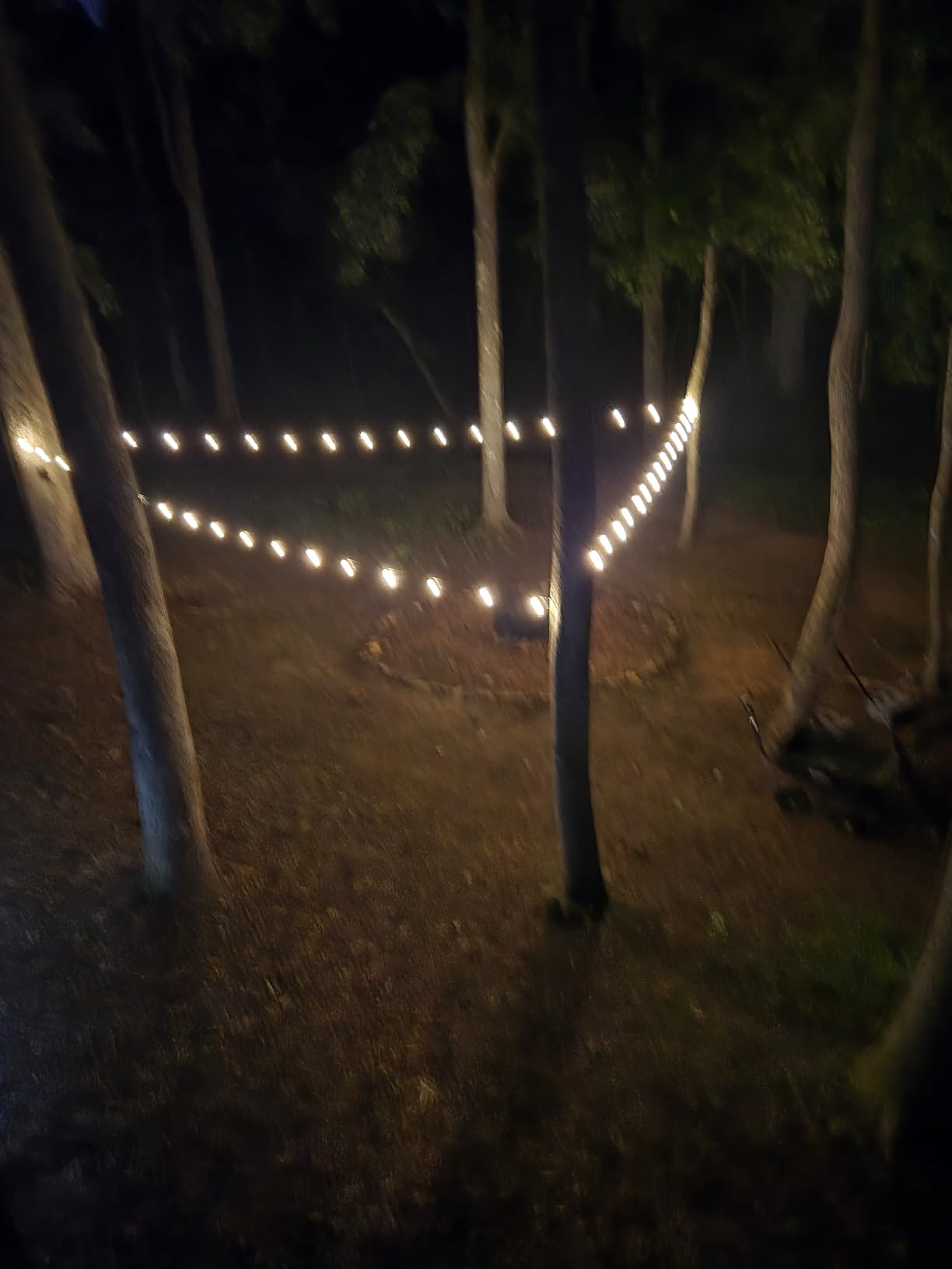 Brightown 108FT 52LED Solar String Lights Outdoor with Remote & USB Port customer photo 2