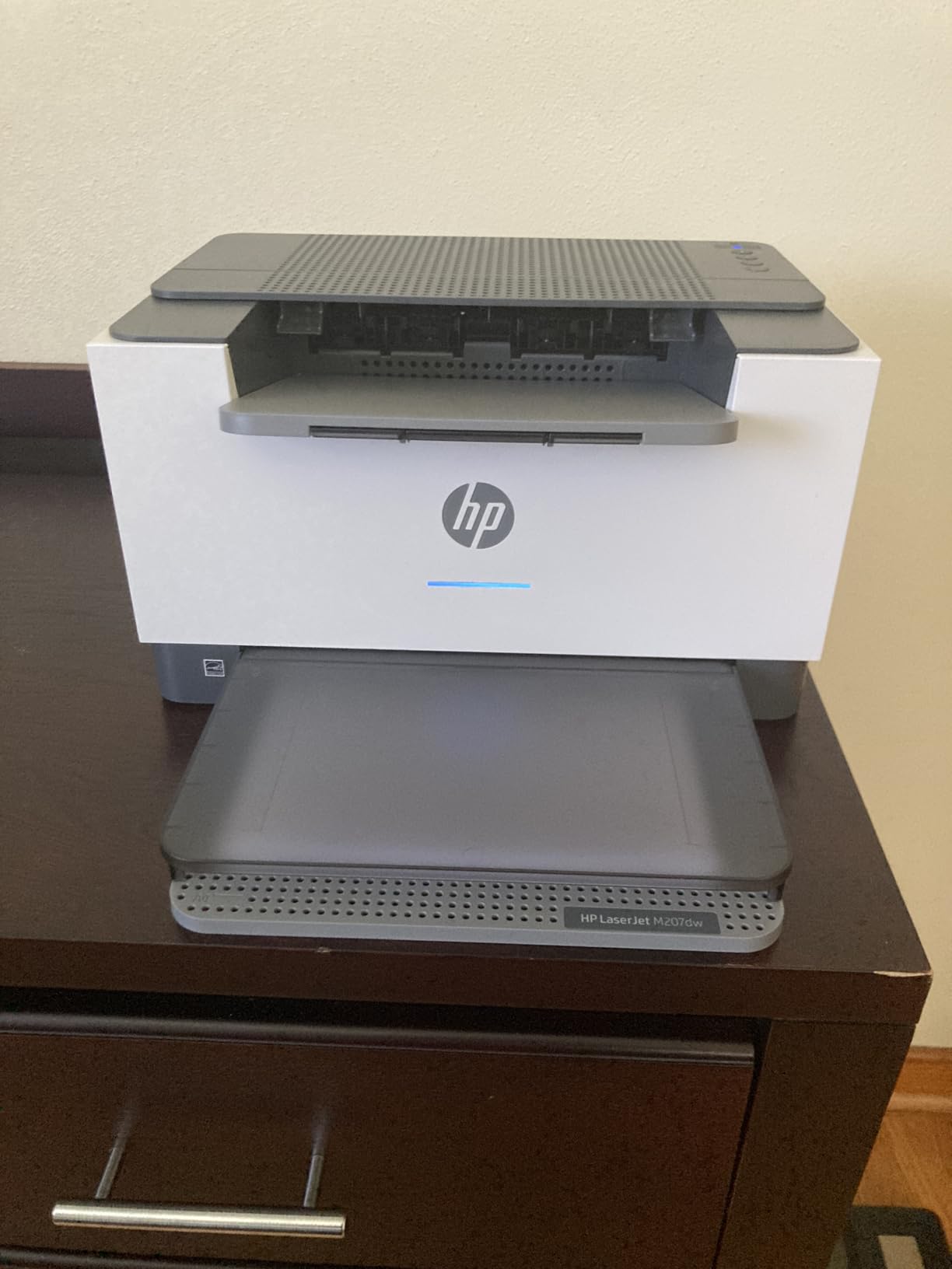HP LaserJet M207dw Laser Wireless Printer, Black and White, Duplex, Best-for-Office customer photo 1