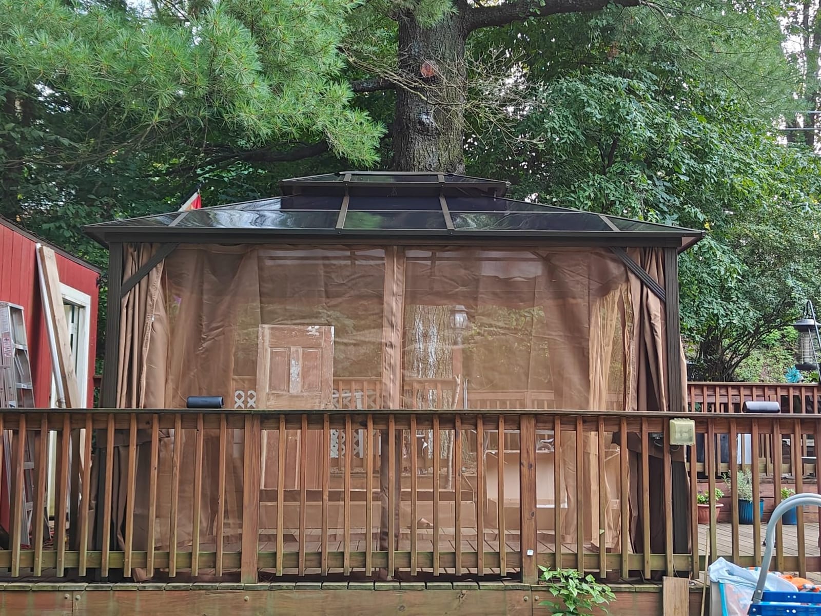 12 Ft. W X 12 Ft. D Aluminum Patio Hardtop Gazebo customer photo 1