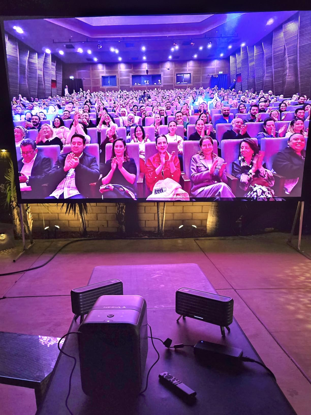 Nebula X1 4K Laser Projector, 3,500 ANSI Lumens, Dolby Vision customer photo 1
