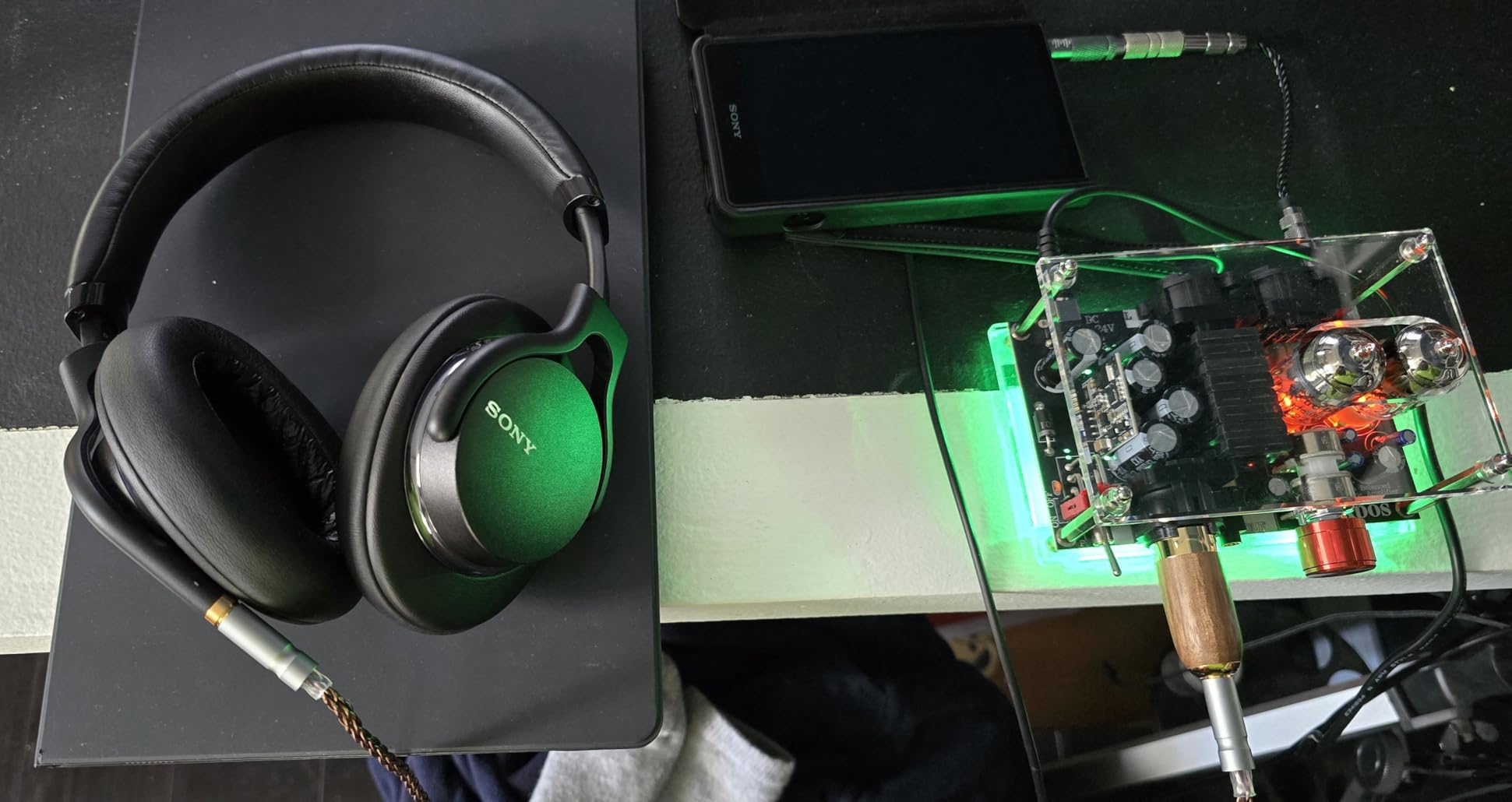 Apos Gremlin Headphone Amp Headphone Tube Amplifier,Class A Balanced Tube Amp,Replaceable Tubes 12au7,6922/XLR,4.4mm Balanced Interface.Amp for HiFi Desktop Speakers,Loved By Audio Enthusiasts customer photo 1