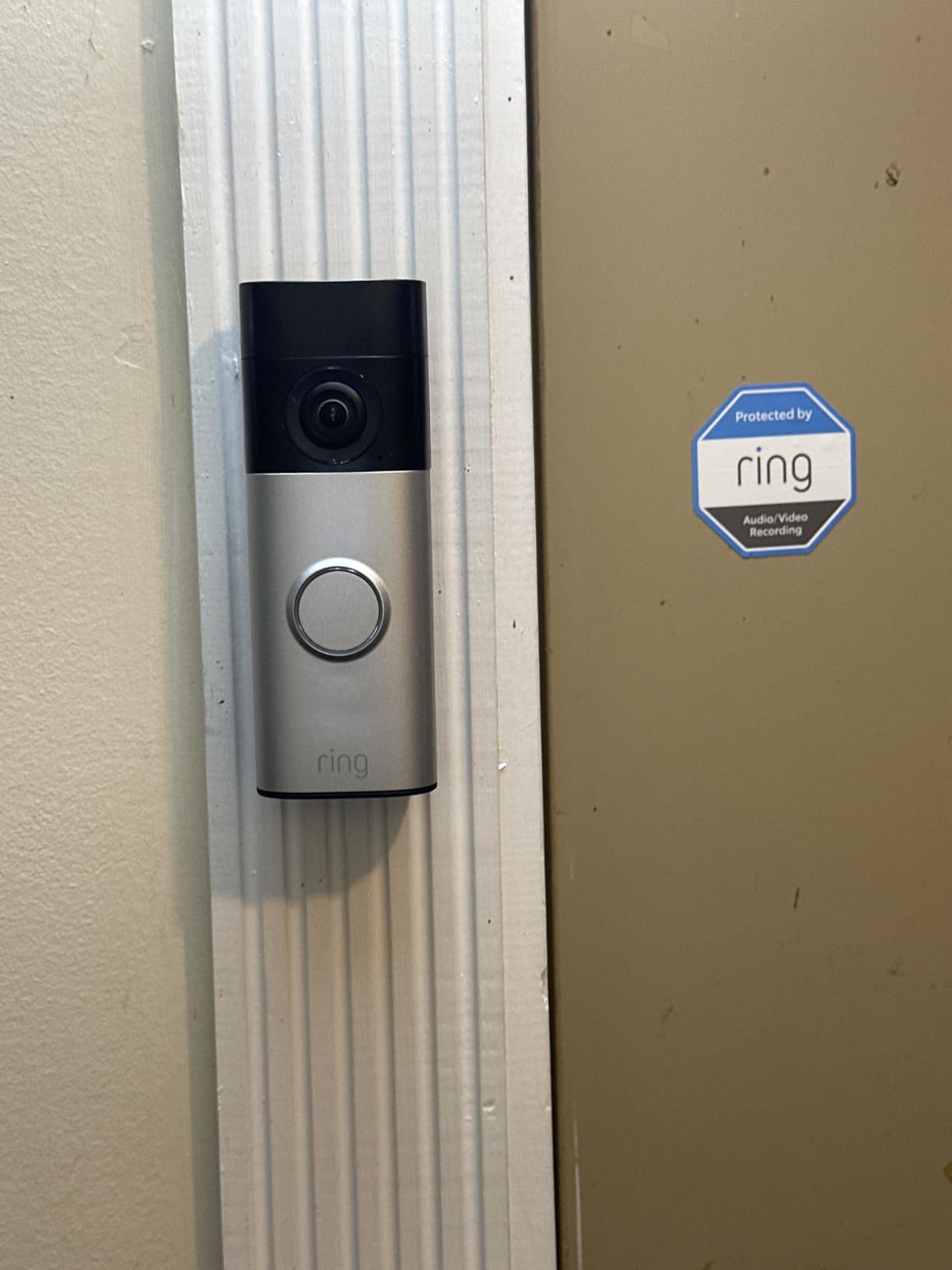 Ring Battery Doorbell 2K Plus (newest model), Retinal 2K with wide-angle video, up to 6x Enhanced Zoom, Night Vision, and Quick Release Battery Pack, Nickel Silver customer photo 1