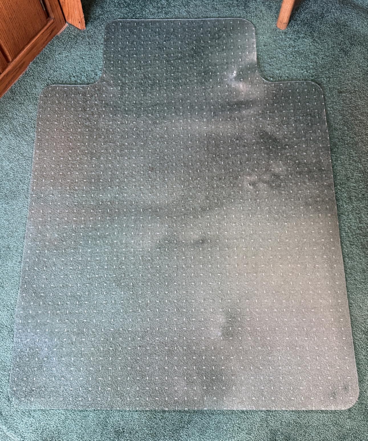 Staples Office Chair Mat with Lip, Flat-Pile Carpet, 48