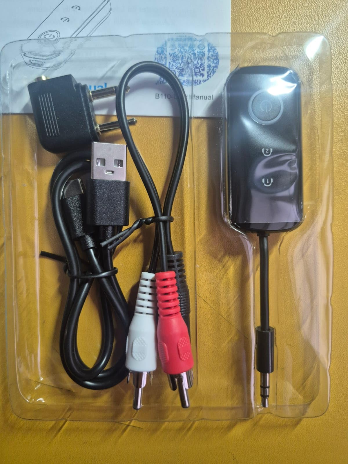 Ultra Pro Bluetooth Transmitter Receiver, Wireless Adapter for Airplane/TV customer photo 2