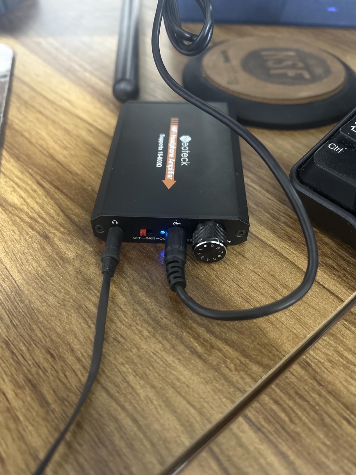 Neoteck Amplifier 16-600 Ohm Portable Headphone Amplifier, Headphone Amp customer photo 1
