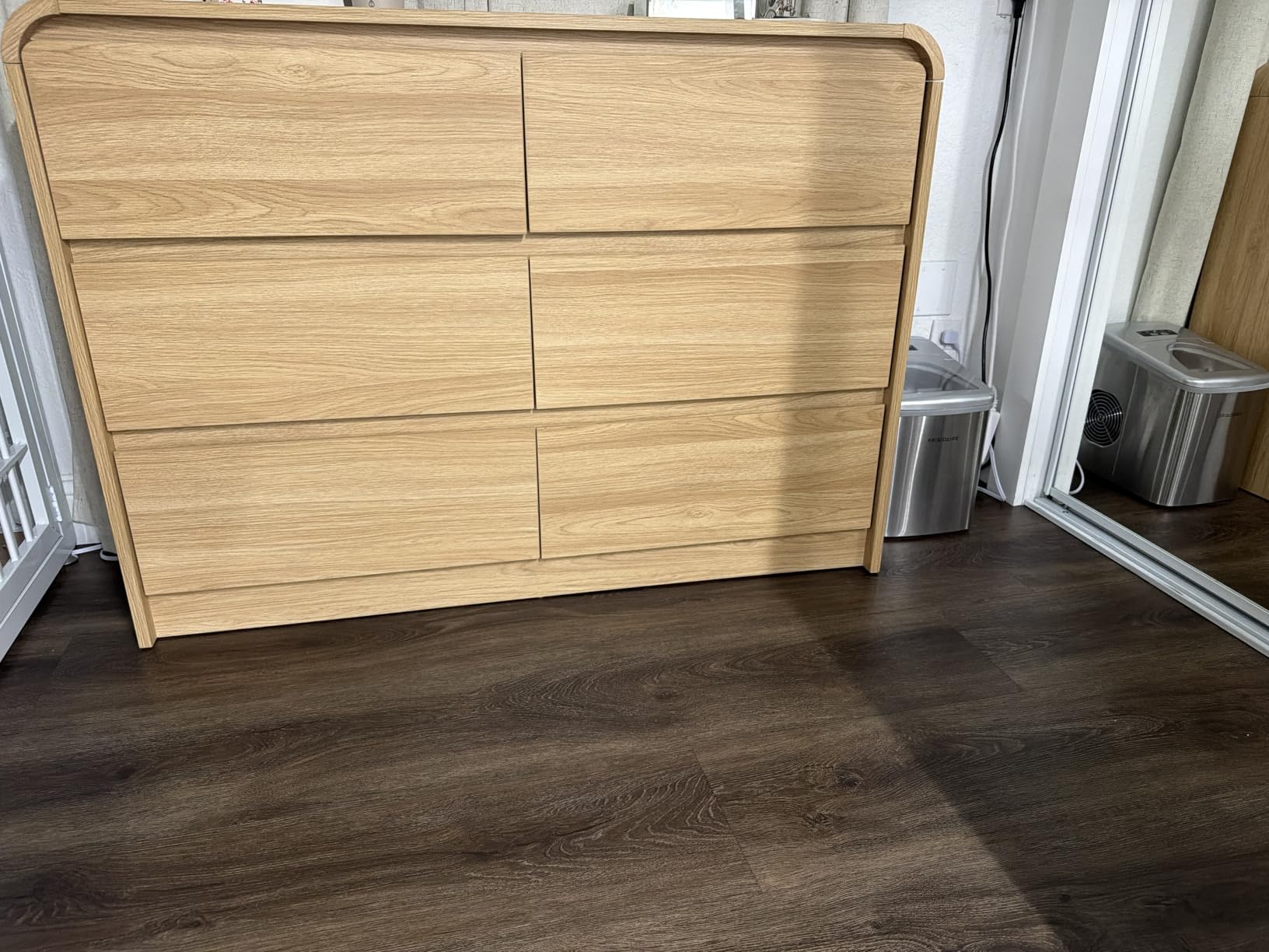 Aitjunz Modern 7 Drawers Dresser for Bedroom, 55