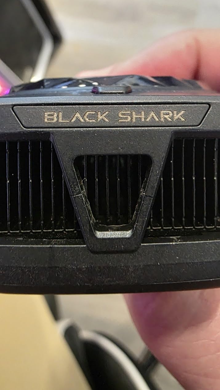 Black Shark Magnetic Phone Cooler 5 Pro - 18 Addressable RGB LEDs, Detachable Grip, APP-Controlled Thermostatic Cooling Fan for iPhone MagSafe/Android/iPad -Gaming/Streaming/Photography customer photo 1