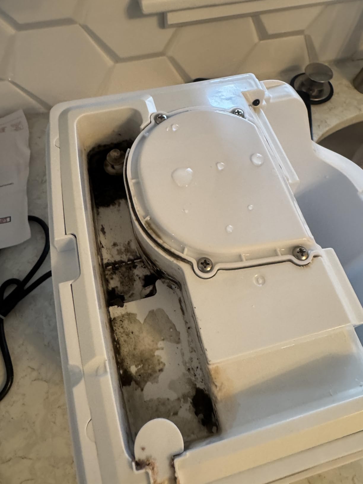 Kismile Nugget Ice Maker Countertop, 35 lbs/Day, Stainless Steel customer photo 1
