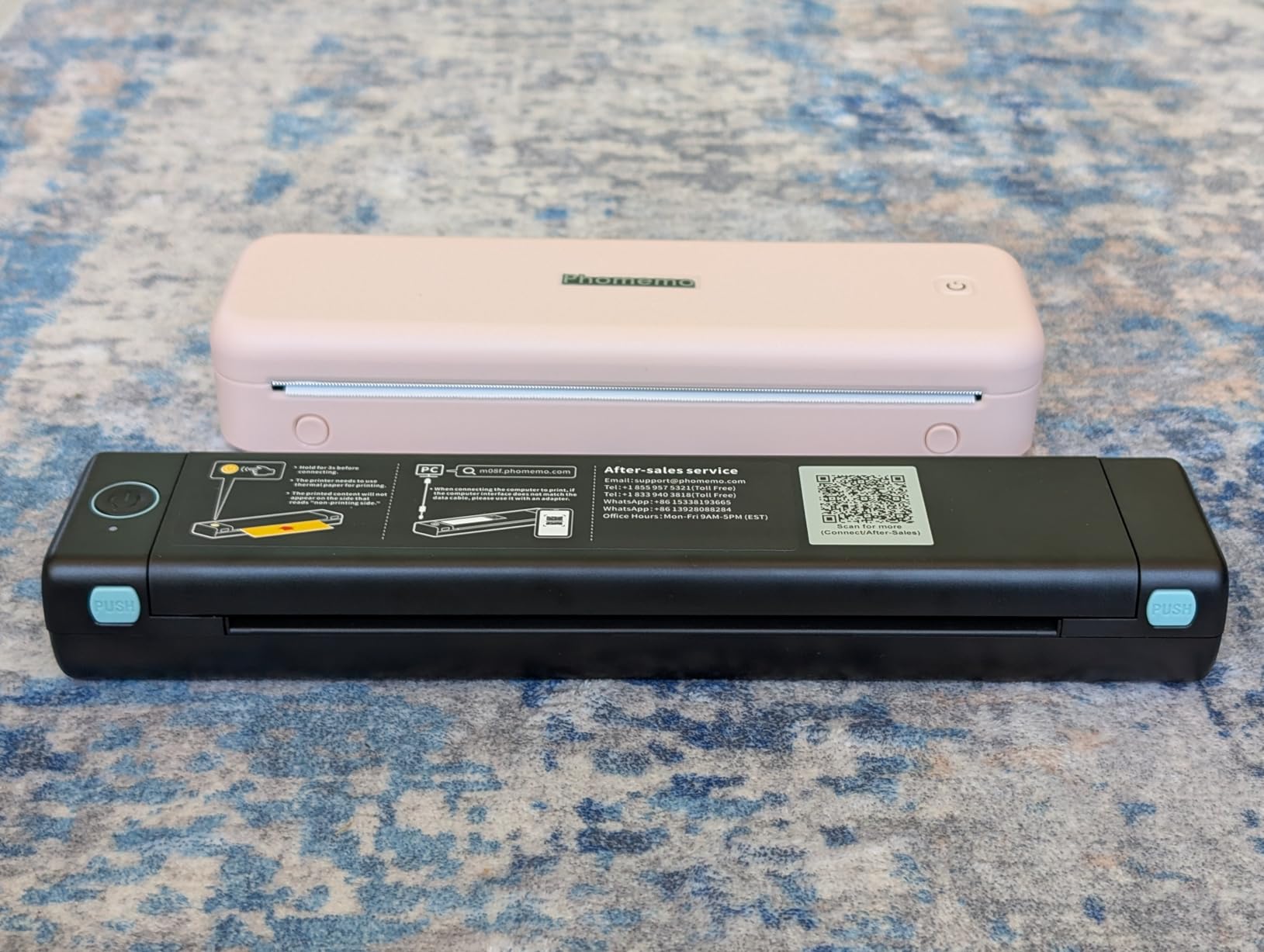 Phomemo M08D Portable Printer with Touchscreen Supports 8.5