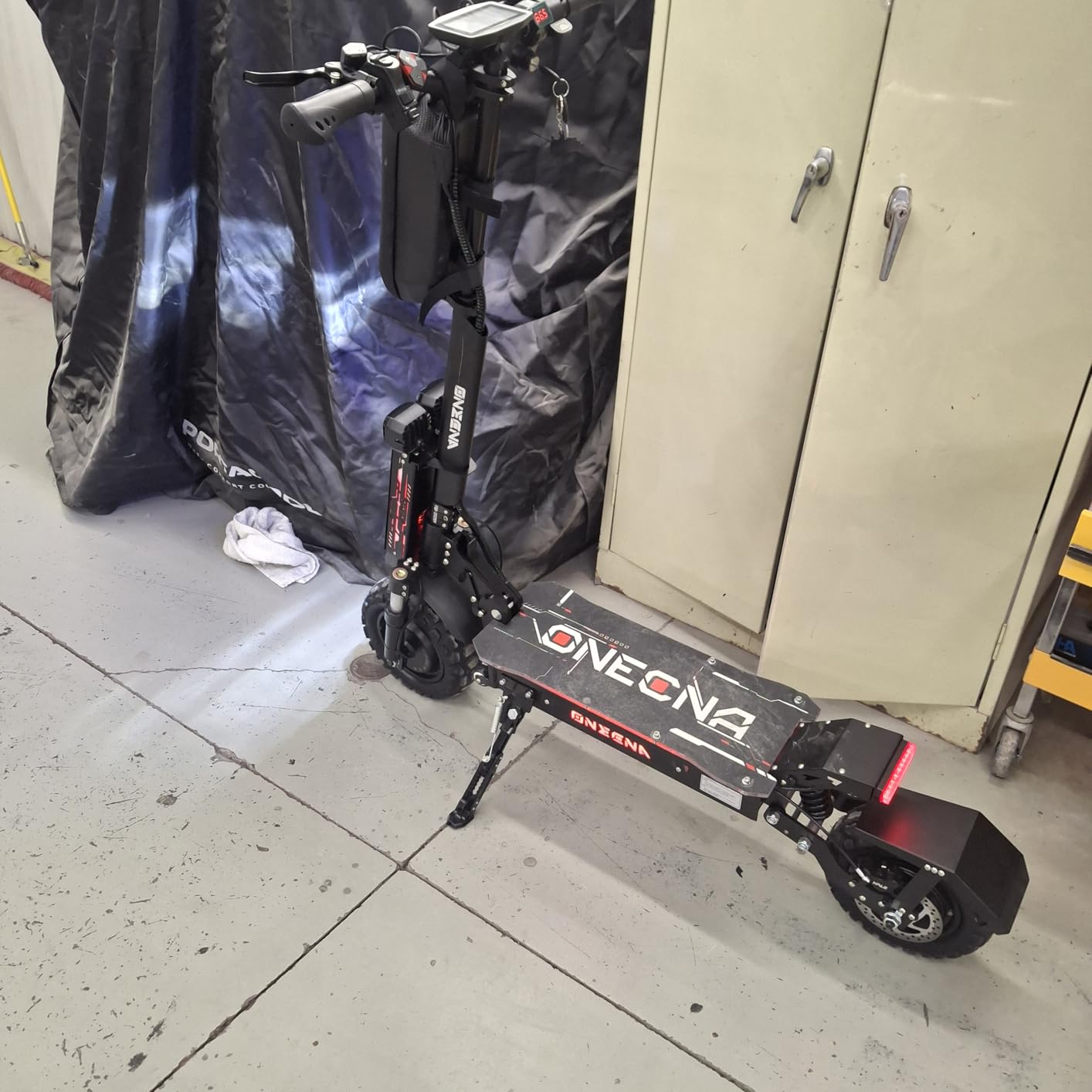 Electric Scooters Adults- 5600W Dual Motor, 45 MPH Fast Escooter 55 Miles Long Range Battery E Scooter for Adult, 11 Inches Off Road Tires Foldable E-Scooters customer photo 1