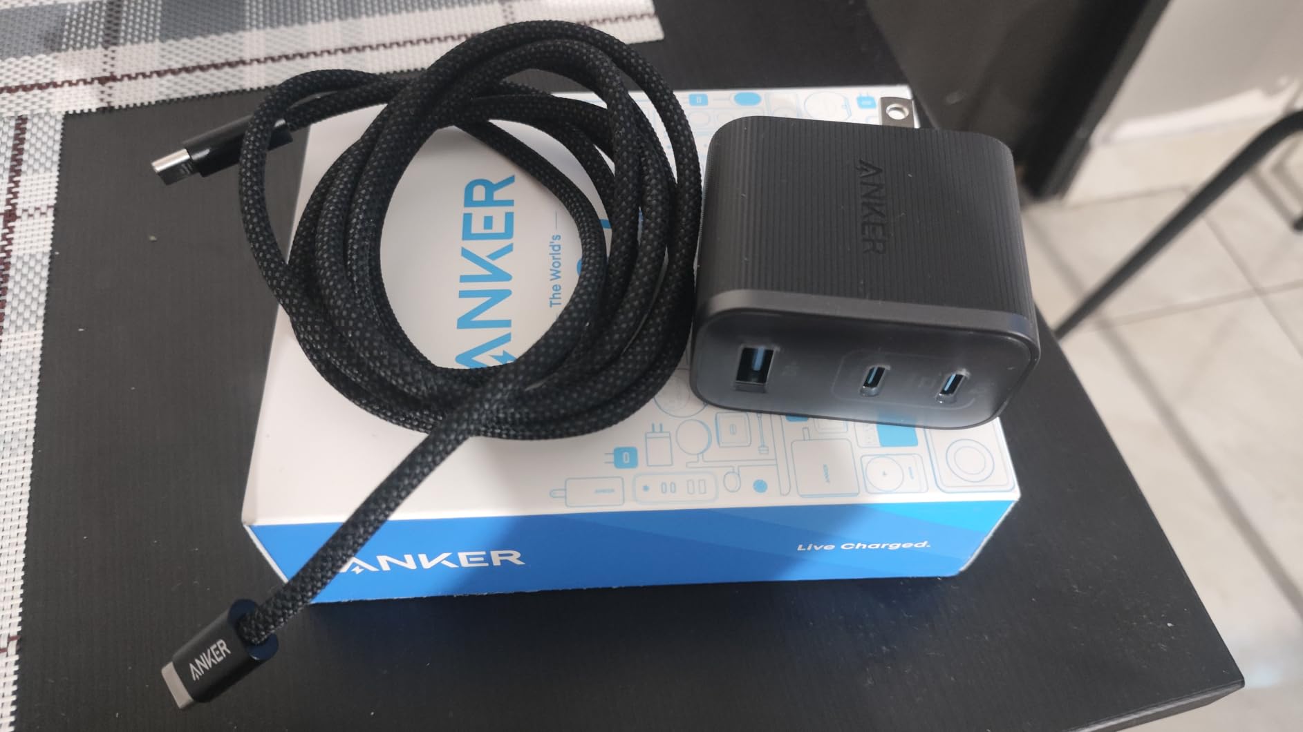 Anker Nano 70W Max 3-Port Fast Charger USB C, Type C Charger Fast Charging customer photo 2