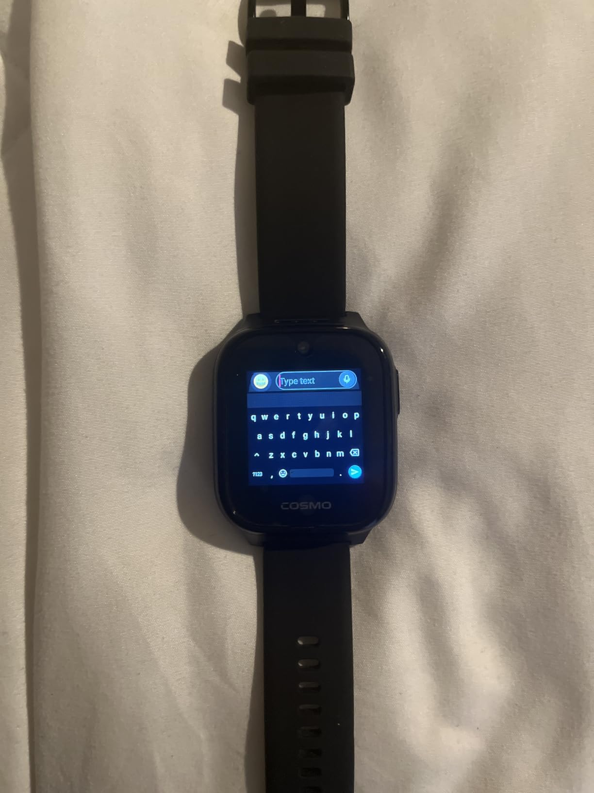 JrTrack 5 Kids Smart Watch by Cosmo | Best Kid-Safe Phone Watch | Precision Real-Time GPS Tracking | Call, Text, Activity, School Settings | Spotify Music | Parental Controls | SOS & Safety Alerts customer photo 2