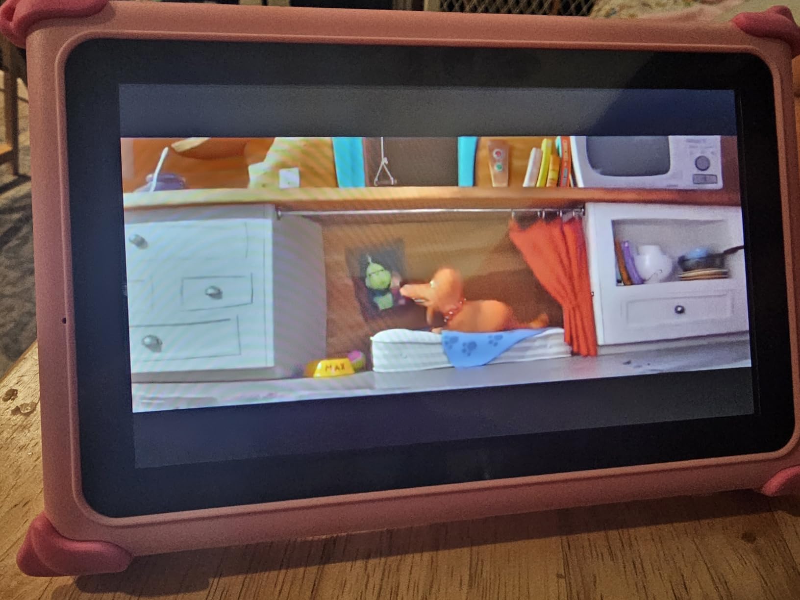 Kids Tablet 7 inch Tablet for Kids 3-12 32GB Toddler Children's Tablets with WiFi, YouTube, Baby Tablets with Shockproof Case, IPS Screen Parental Control GMS Education Games for Girls Boys (Purple) customer photo 2