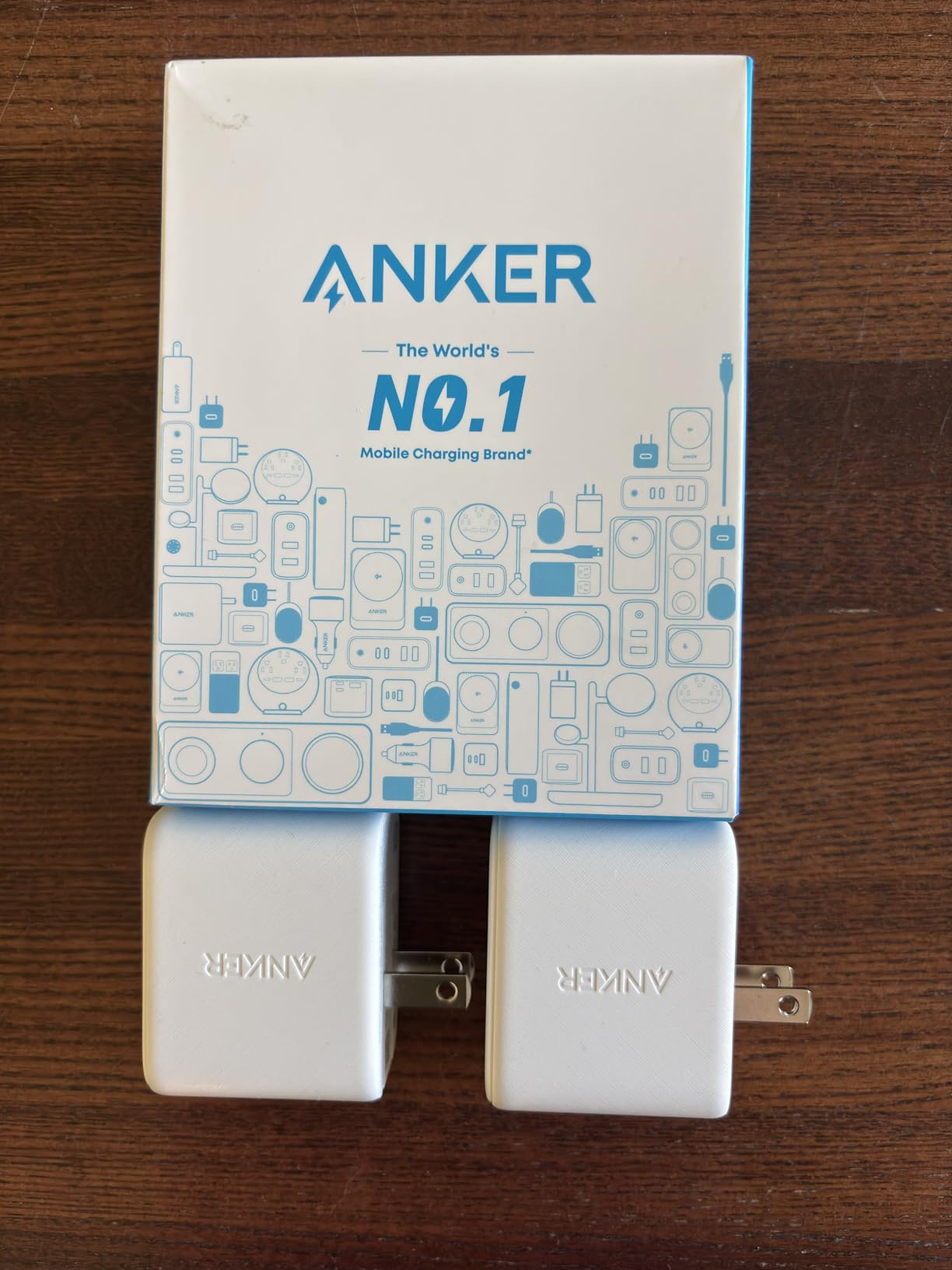 Anker Zolo USB C Charger Block, 50W Max Output Type C Charger Fast Charging | 2 USB C and 2 USB A, for iPhone 17/17 Pro Max/16 Series, MacBook, iPad, Pixel, Galaxy, Apple Watch and More (2-Pack, Black) customer photo 2