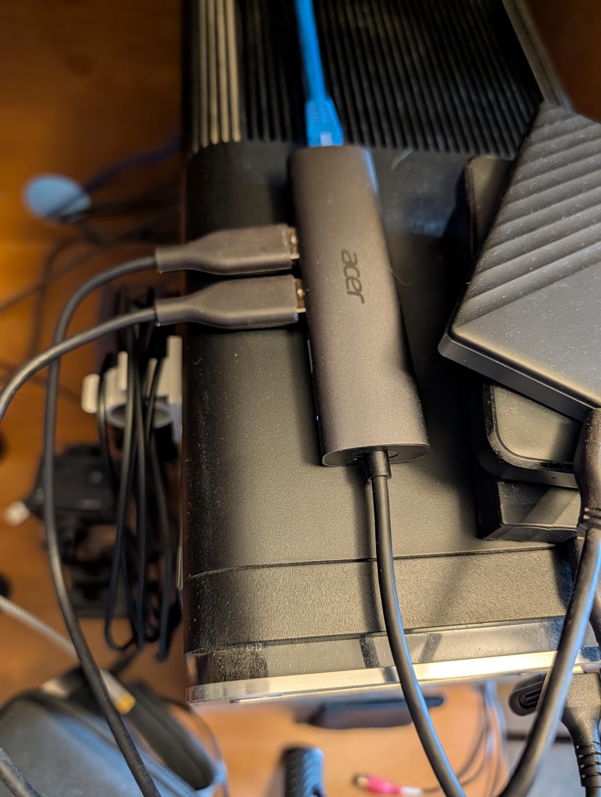 Acer USB to Ethernet Adapter, USBC Hub Ethernet 1Gbps with 3*USB 3.0 customer photo 1