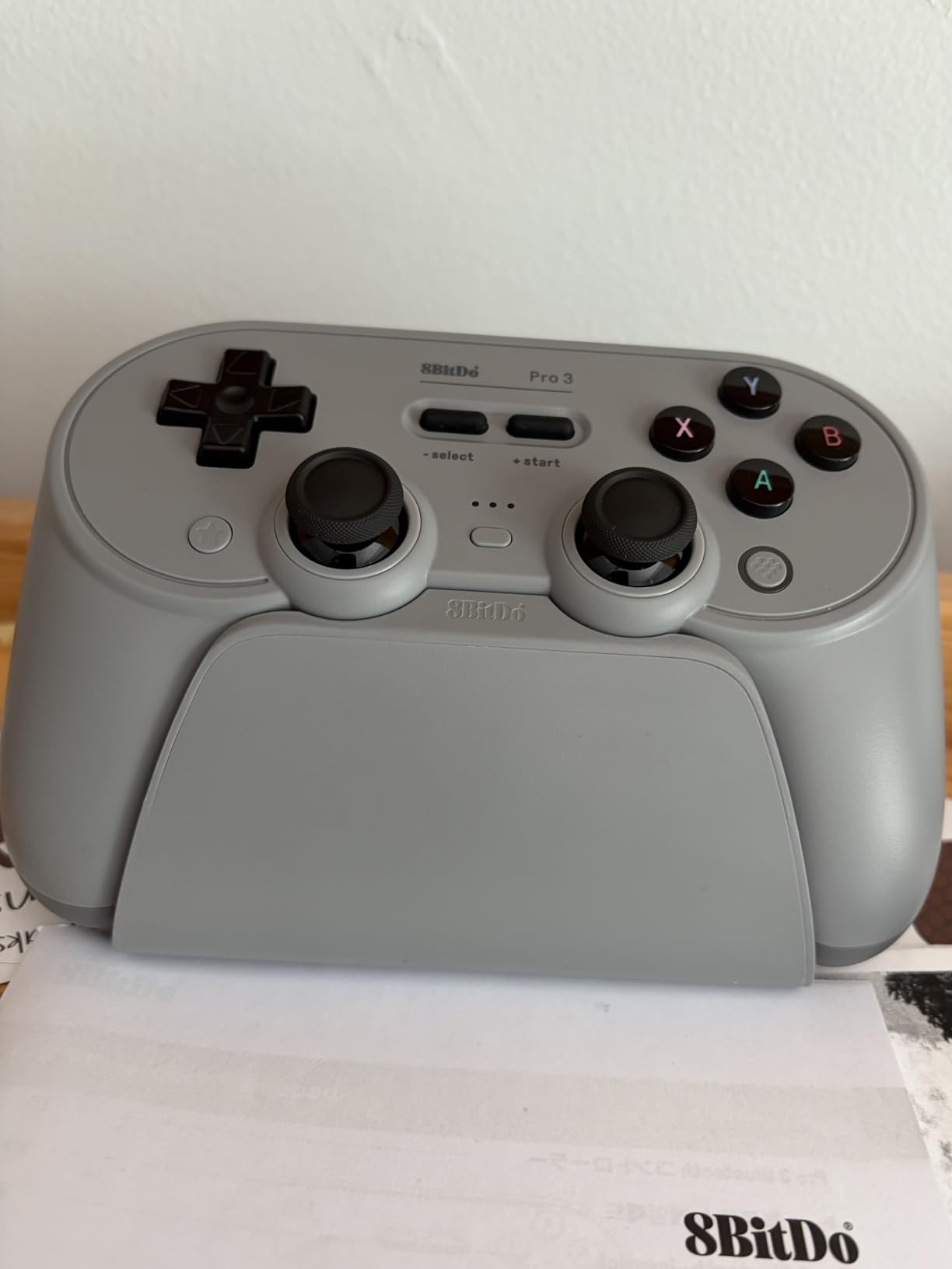 8BitDo Pro 3 Bluetooth Controller for Switch/Switch 2 – TMR Joysticks, Swappable ABXY Buttons, Pro Back Buttons, Charging Dock, Hall Effect Triggers, for Windows, Apple, SteamOS, Android - Purple customer photo 2