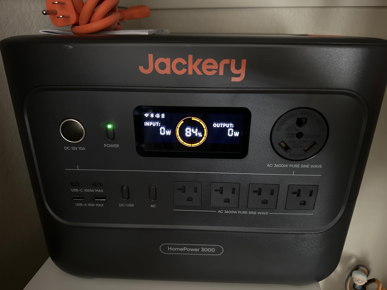 Jackery HomePower 3000 Portable Power Station, 3072Wh, 3600W AC Output | 7200W Surge, LFP Battery, Solar Generator, Essential Home Backup for Home Use, Power Outage (Solar Panel Optional) customer photo 2
