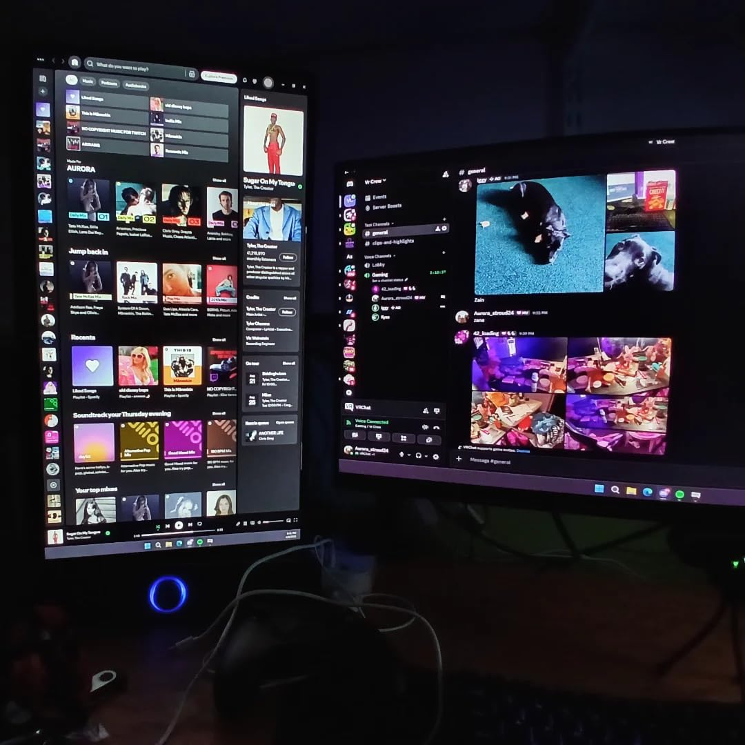Monitor LED Backlights, LED Strip Light Sync with Screen Color/Music, Computer Light Bar Behind Screen, for PC/Mac, LEDs for Desk Gaming, USB Interface,Software Control (27 inch) customer photo 1