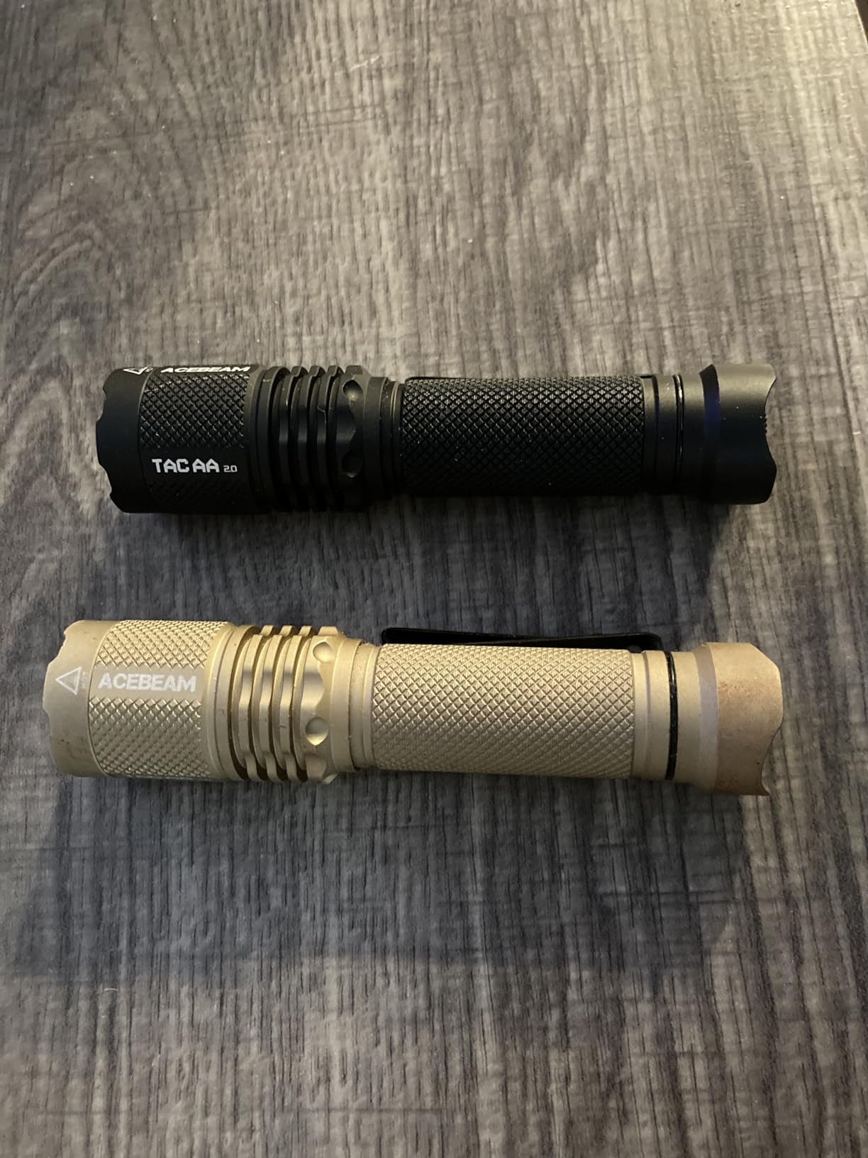 TAC AA 2.0 Tactical EDC AA Flashlight, 900 High Lumen 360M Ultra Long Range customer photo 1
