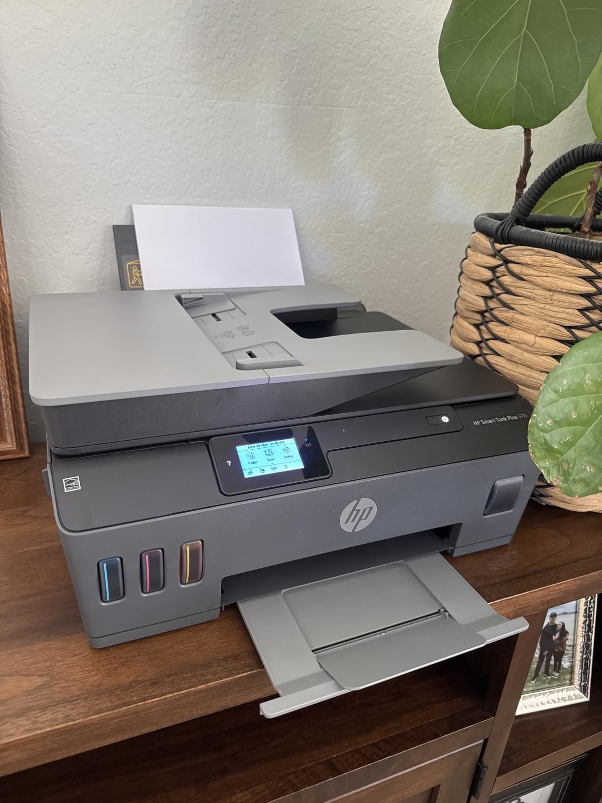 HP Smart Tank Plus 570 Wireless All-in-One Ink Tank Printer with up to 2 Years of Ink Included (5HX14A) customer photo 1