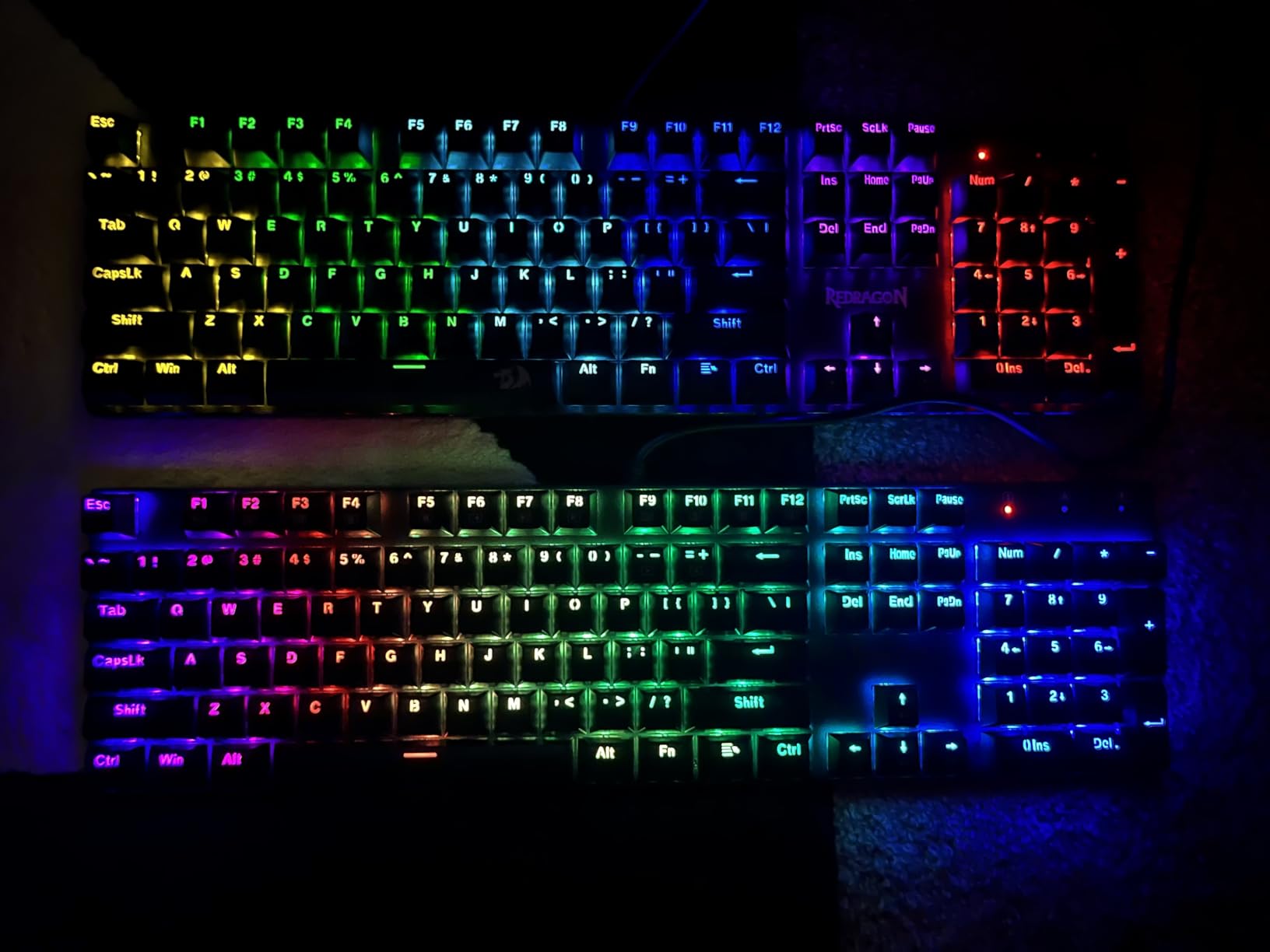 Redragon K671KS Wireless Mechanical Gaming Keyboard, Tri Mode BT/2.4G/USB-C Hot Swappable Custom Keyboard, RGB Backlit Computer Gaming Keyboards, PBT Keycaps, Programmable for PC/Tablet/MAC customer photo 2