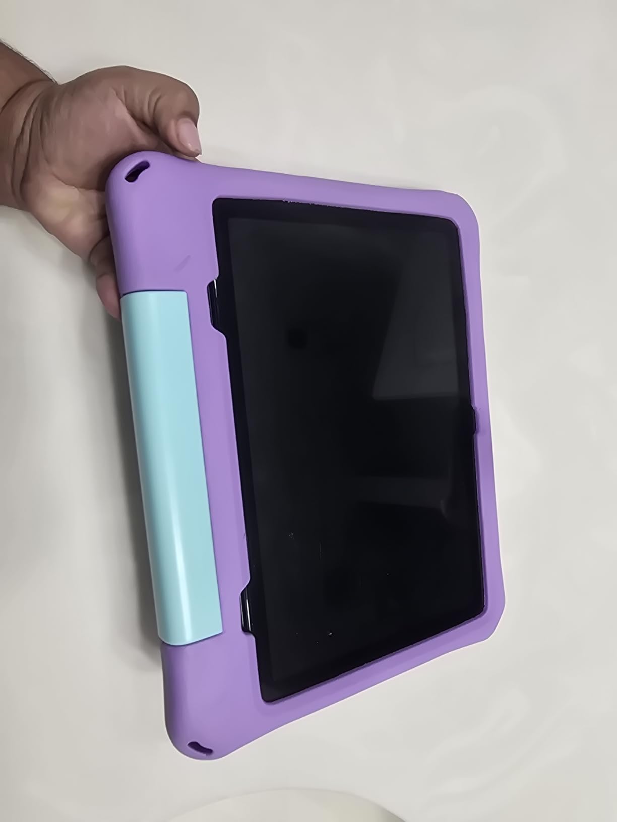 JIKOCXN Kids Tablet, Android 16 Tablet for Kids 10 inch Octa-Core with Case, 24GB RAM 64GB ROM 1TB TF Card Expandable for Toddler Children, Parental Control, Dual Camera, BT5.0, WiFi, Gift (Purple) customer photo 2