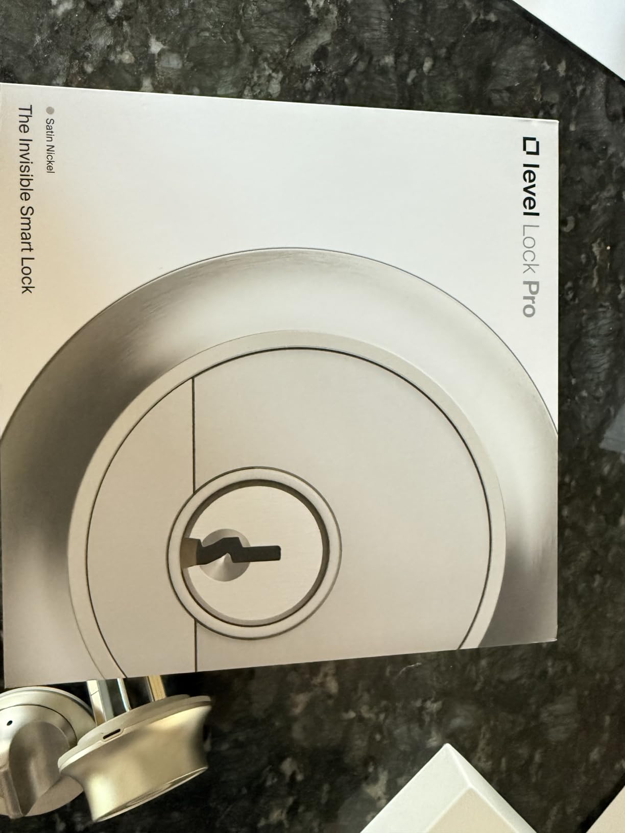 Level Lock Pro - World's Smallest, Fastest, Innovative Smart Lock - Matter-Over-Thread Deadbolt Plus Apple Home Key - Keyless & Remote Access via Apple, Alexa, Google Home, SmartThings (Matte Black) customer photo 1