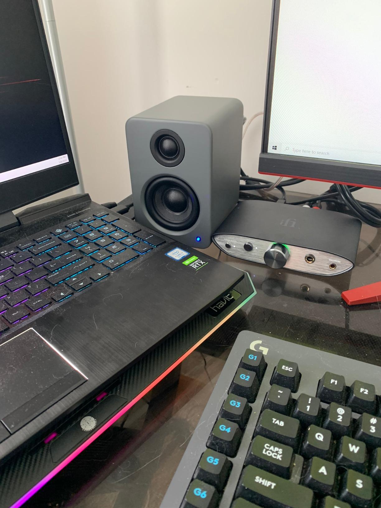 Kanto YU2 Powered Desktop Computer Speakers | 3