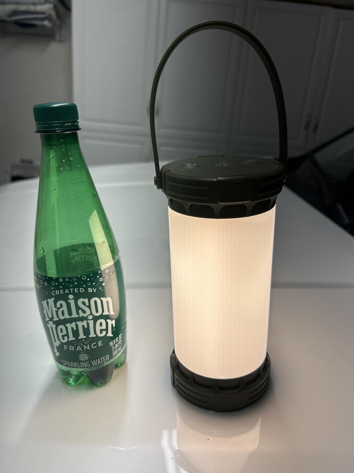 Glocusent LED Rechargeable Camping Lantern, Camping Light with 5000mAh customer photo 1