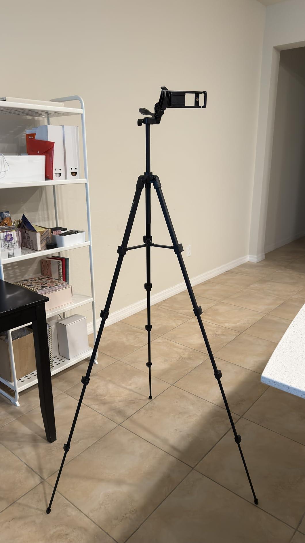 Laser Level with 50” Tripod, 360° Self Leveling Cross Line Laser Level, Green Beam Horizontal and Vertical Line leveler Tool for Hanging Pictures, Home Renovation with 4 AA Batteries & Carry Pouch customer photo 1