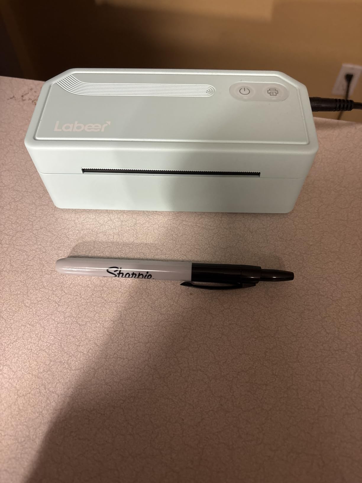 Labeer Bluetooth Thermal Shipping Label Printer, Wireless 4x6 Printer White | For Small Business, Home, Office, Online Sellers, Warehouse & Shipping, Compatible with iPhone, Android, Windows & Mac customer photo 1