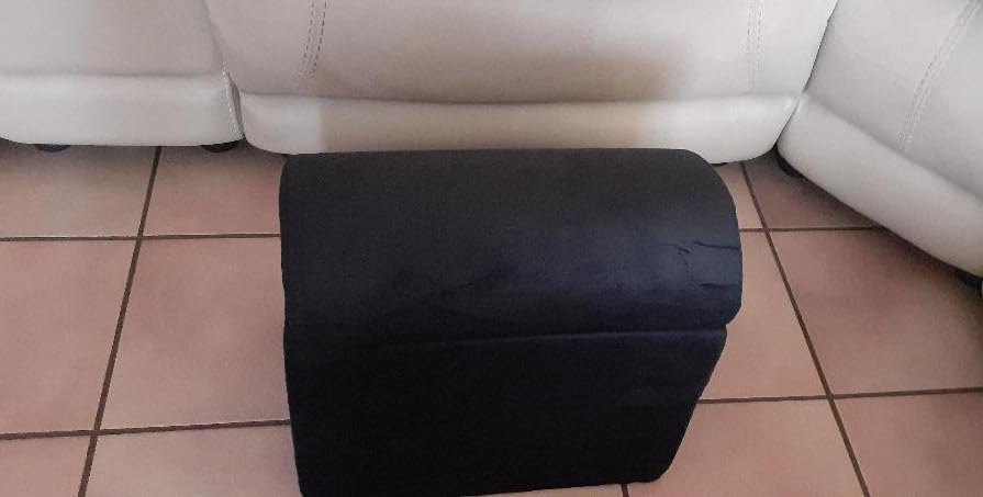 Foot Rest for Under Desk with 3 Heights, Foot Stool, Dark Grey | Memory foam adjustable footrest, Ergonomic leg elevation, Non-slip Bottom, Washable Cover, Desk Office Home Car Coach Bed customer photo 1