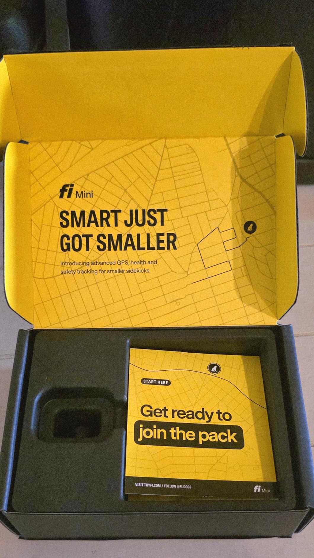 Fi Mini GPS Dog Tracker, Collar Attachment, 1-Month Membership Included customer photo 2