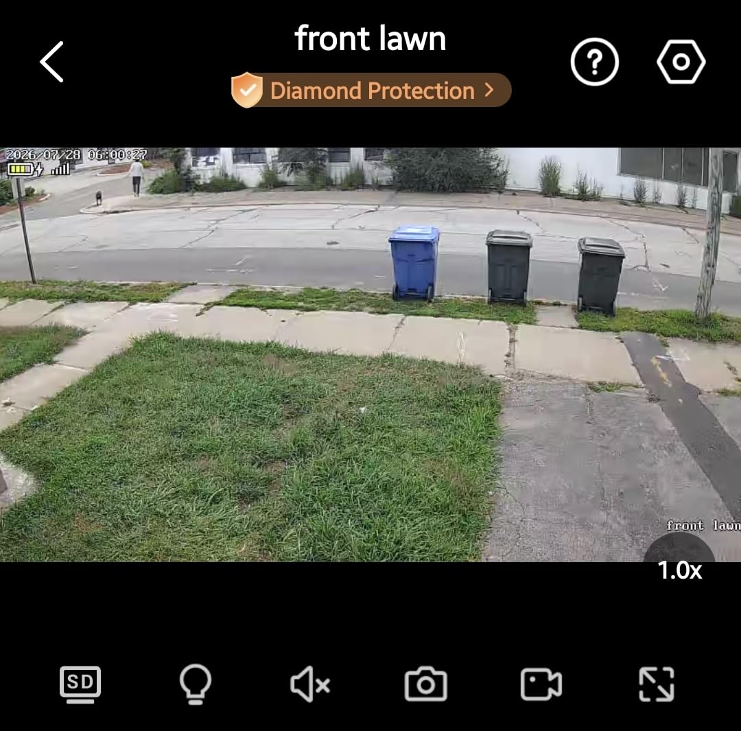 Gianteye 5G Solar Security Cameras Wireless Outdoor, 2K Cameras for Home Security Outdoor, Security Cameras Wireless Outdoor with Color Night Vision, 2-Way Talk, PTZ Human Detection, 2 Packs customer photo 2