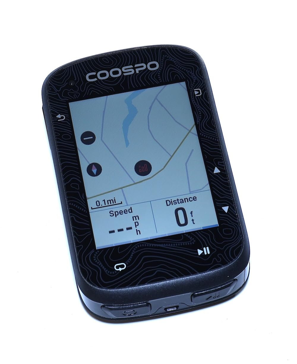 COOSPO Color Touchscreen GPS Bike Computer CS600, Wireless IPX7 Waterproof Cycling GPS Speedometer with Bluetooth/ANT+, Backlight Route Navigation, Support Bike Radar & 36H Battery Life customer photo 1