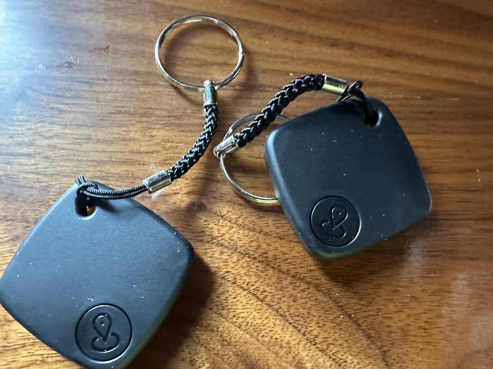 2 Pack Bluetooth Tracker Works with Apple Find My, Key Finder Locator with Sound, Anti-Lost Device for Wallet Keys iPhone, GPS Tracking Device for Kids Pets Luggage customer photo 2