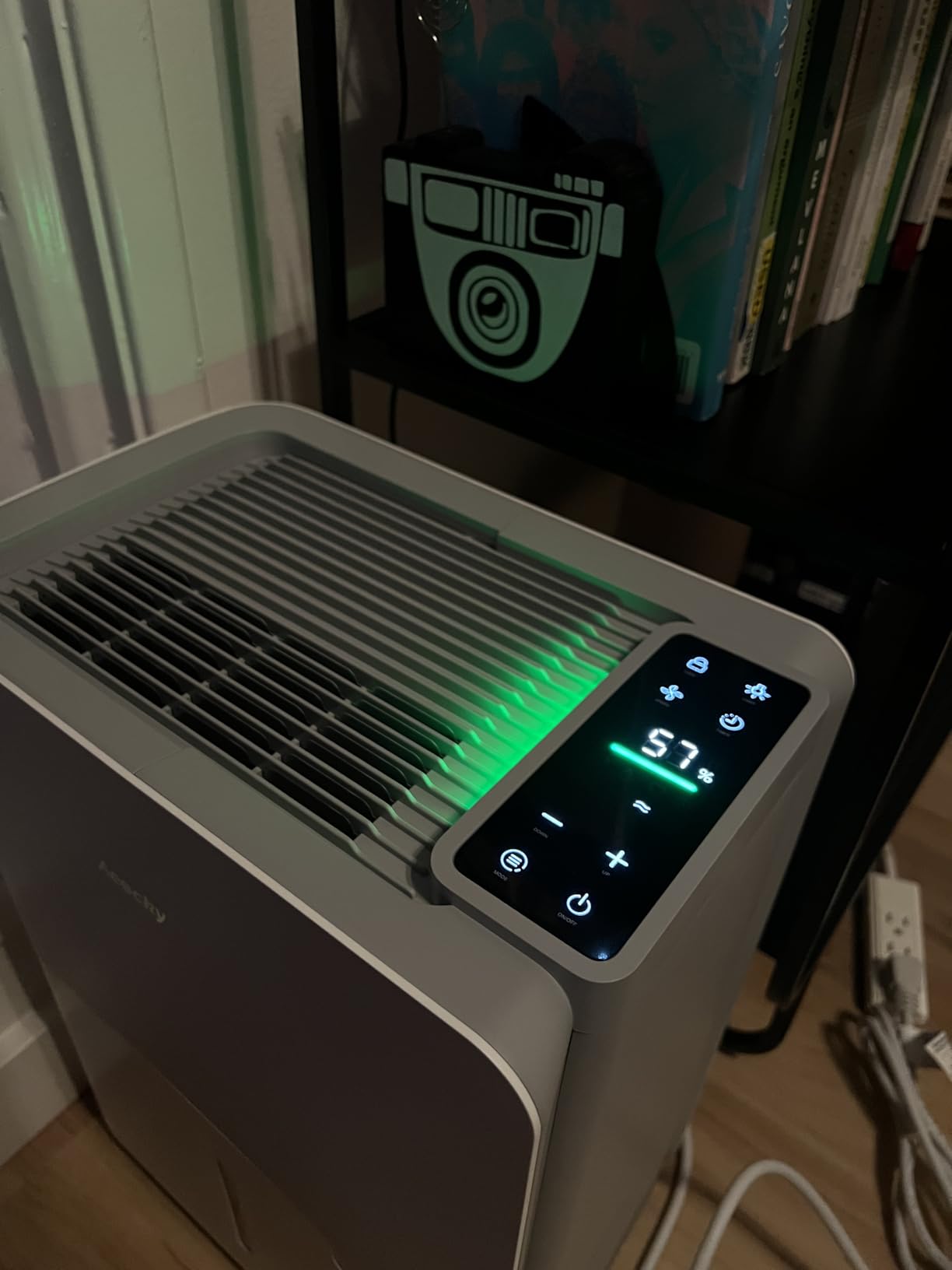AEOCKY 50 Pint/Day, 3500Sq.Ft Ultra-Quiet 40dB Dehumidifier with Drain Hose customer photo 1