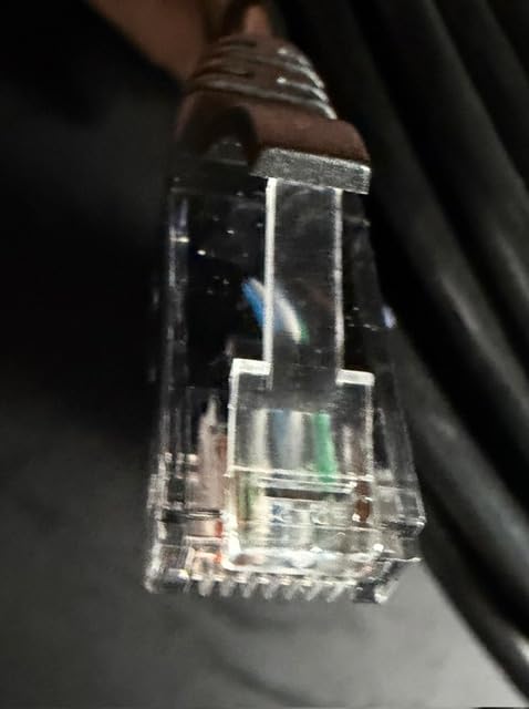 Ercielook Cat6A Ethernet Cable 100 ft, Outdoor Direct Burial, 10Gbps 24AWG customer photo 1