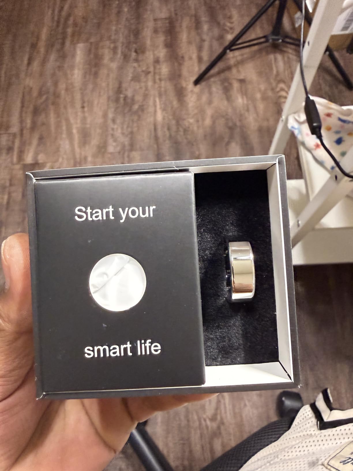 2026 Smart Ring New Health Tracker, IP68 Waterproof, iOS/Android Compatible, Sleep, Exercise & Health Monitoring, No Subscription, 5-Day Battery Life for Women & Men (Rose Gold, 7) customer photo 2