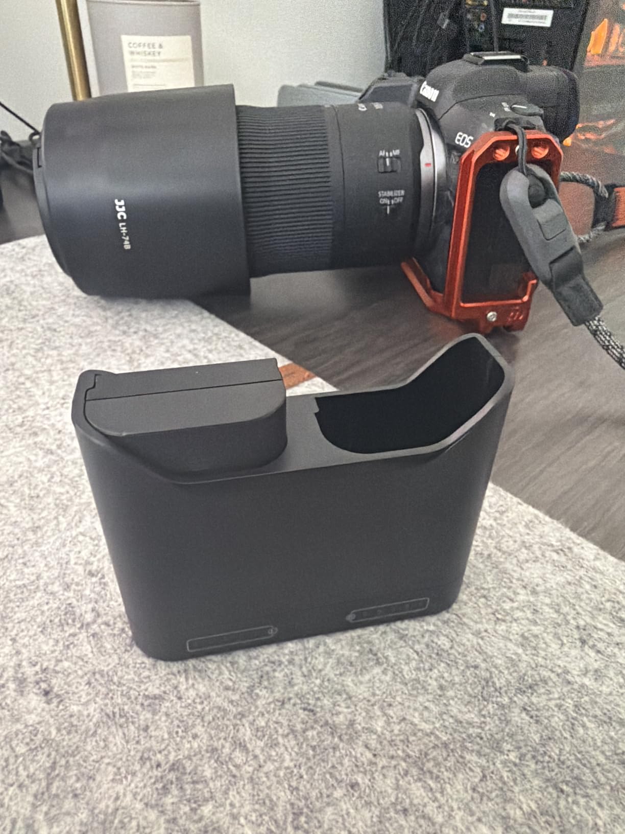 SMALLRIG LP-E6P Battery Charger for Canon, 2H Dual Slot 22.5W USB-C Charge | LED Display, for LP-E6NH LP-E6N LP-E6, for Canon EOS R6V,R6 Mark III/II,R5 Mark II,C50,R5,R6,R7,5D Mark II,60D,70D,80D,90D customer photo 2