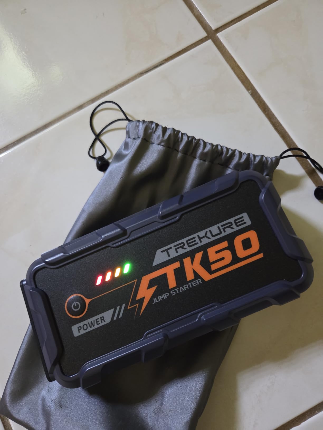 TREKURE Car Battery Jump Starter 8000A 26800mAh, Portable Car Jump Starter for All Gas and 12L Diesel Engines, Power Bank & Battery Jumper, Portable Jump Box Car Battery with Fast Charge, LED Light customer photo 1