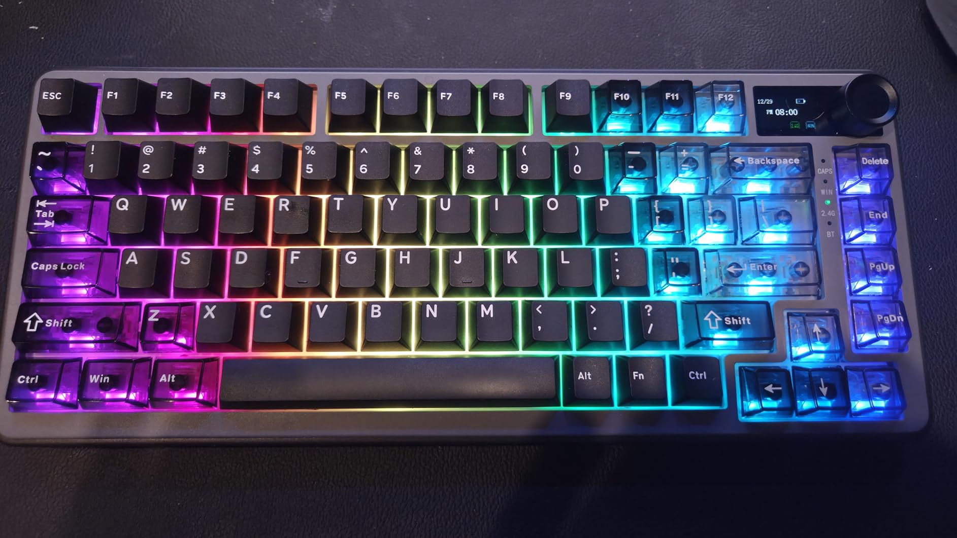 YUNZII B75 PRO MAX QMK/VIA Wireless Mechanical Keyboard customer photo 1