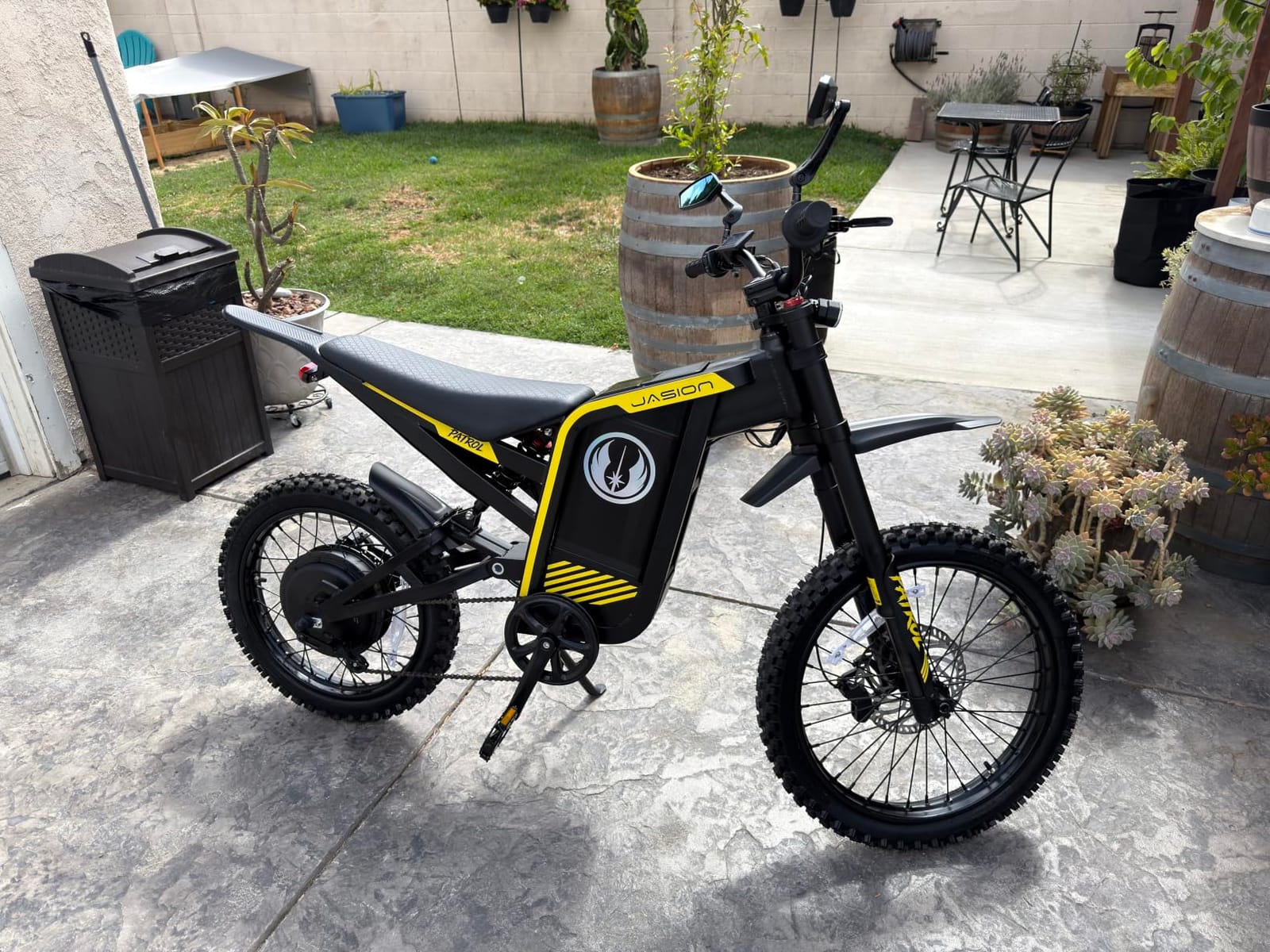 Jasion Thunder PRO/ST Electric Bike, 2000W Peak Ebikes for Adults, 26'' Fat Tire Best Ebike for Men, 90 Miles with 1040Wh Battery, 35 MPH Max Speed Bicycles, 500 lbs Capacity, Certified By UL2849 customer photo 1