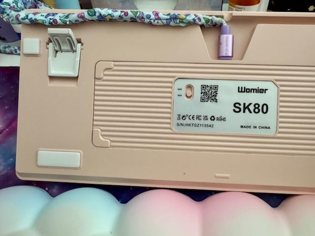 Womier SK80 75% Keyboard with Color Multimedia Display Mechanical Keyboard customer photo 1