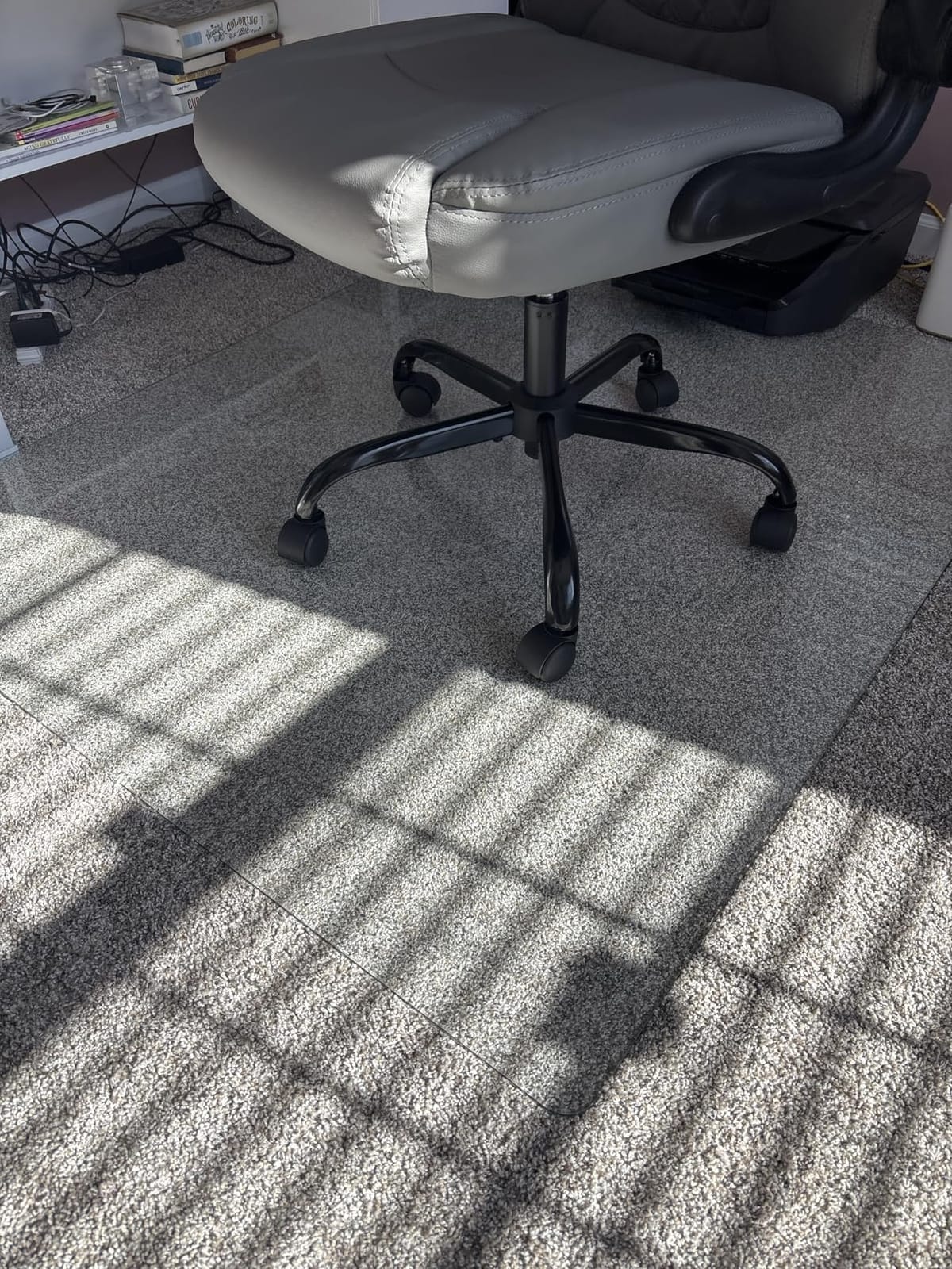 Antok Tempered Glass Chair Mat, 45