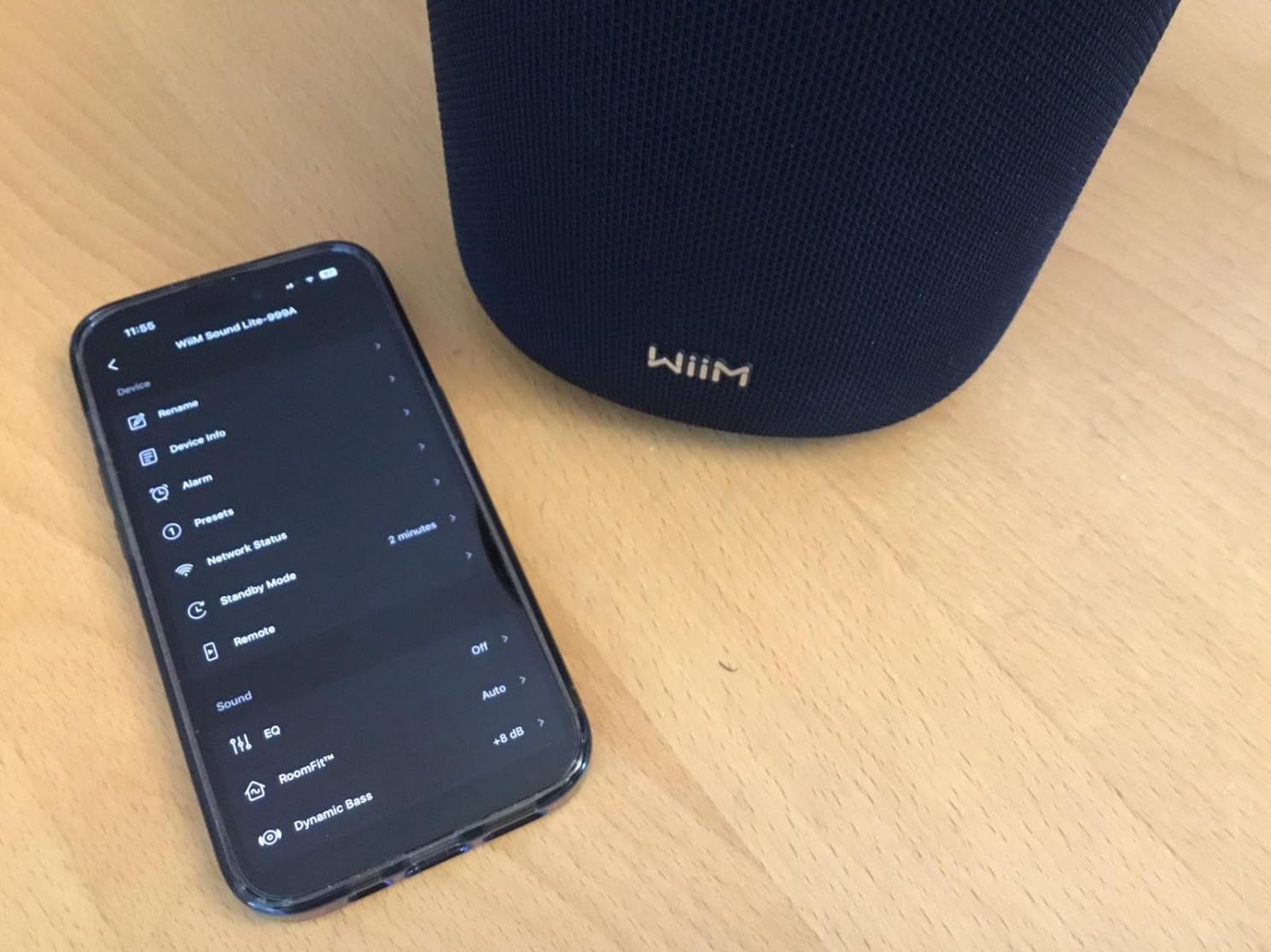 WiiM Sound Lite Smart Speaker, Multi-Room Wireless Speaker, Black | High-fidelity Smart Speaker with Hi-Res Audio, RoomFit tuning, Multi-room Streaming, and Expandable WiiM Ecosystem customer photo 1